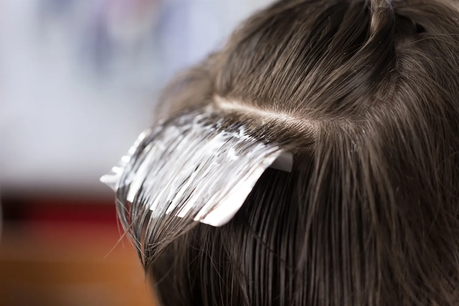 Kleurbehandeling met highlights